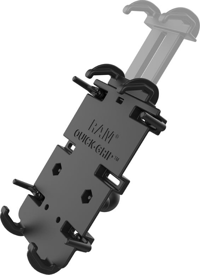 Mbajtës telefoni Ram Mounts RAM HOL PD4 238AU për biçikletë, Quick Grip, i zi