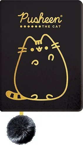 Fletore plush Pusheen Gold, A5, 96 faqe, ari