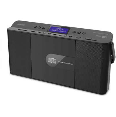 Radio portative Sencor SPT 7500DB, DAB FM, CD Bluetooth, e zezë