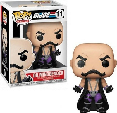 Figurë koleksionu Funko POP GI Joe Dr. Mindbender, vinyl, e zezë
