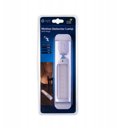 Lampë për dollap Eko-Light, me sensor lëvizje, dritë 4000K, e bardhë