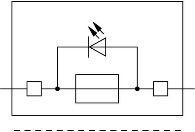Modul sigurese WAGO 2004-911/1000-541, për bllok terminali, 50 copë, gri
