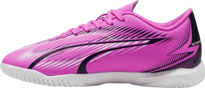 Këpucë futsalli për kalamaj Puma Ultra Play IT Jr 107780 01, shollë non marking, rozë