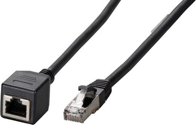 Kabllo rrjeti EFB Elektronik K5546SW.10, Cat6a S/FTP, 10 m, e zezë