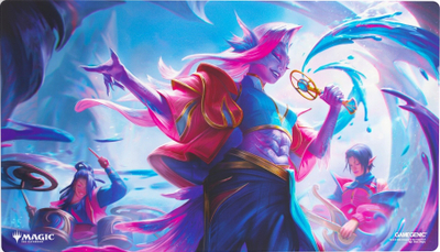 Tapet loje Gamegenic Prime Playmat Secrets of Strixhaven Harmonized Trio, 61x35cm, shumëngjyrësh