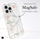 Mbajtëse magnetike telefoni Kate Spade Magnetic Loop Grip, MagSafe, rrotullim 360°, argjend me shkëlqim