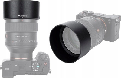 Kapelë objektivi JJC ALC SH142, për Sony, e zezë