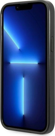 Mbulesë telefoni Karl Lagerfeld KLHCP13XCANCNK, për iPhone 13 Pro Max 6.7", me xhep karte, e zezë