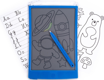 Tablete grafike Kidea Transparent LCD B, për kalamaj, blu