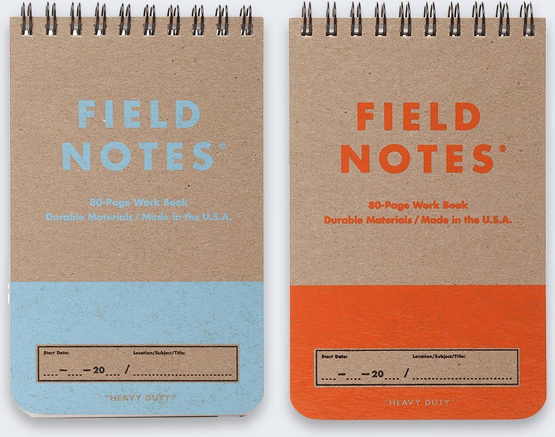 Set fletore Field Notes Heavy Duty FN-47, 2 copë, vijëzuar dhe me rrjetë