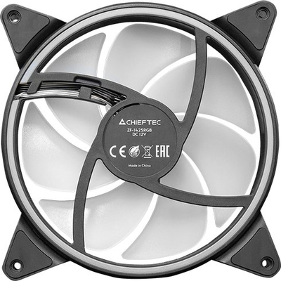 Ventilator PC PWM RGB, 120mm, 4 PIN, me ndriçim A RGB