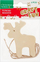 Ornament druri për zbukurim Craft with Fun, drer, set me 4 copë, ngjyrë natyrale