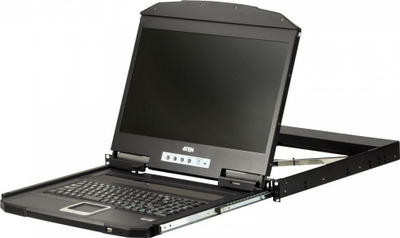 Konzolë KVM Aten CL3100NX, LCD 18.5", LED, e zezë