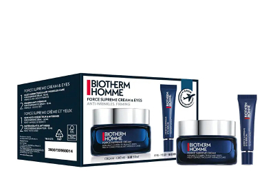 Set kujdesi për meshkuj Biotherm, krem 50 ml + serum 15 ml