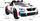 Makina elektrike Ramiz BMW M6 GT3, 131 cm, deri 30 kg, e bardhë