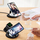 Karikues wireless 3 në 1 Choetech T587-F, magnetik MagSafe, me adapter QC PD, i zi