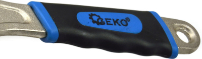 Регулирачки клуч GEKO 205mm, отворање 24mm, гумена рачка