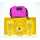 Set Versace Yellow Diamond, Eau De Toilette 90 ml + Losion trupi 100 ml + Xhel trupi 100 ml + Çantë
