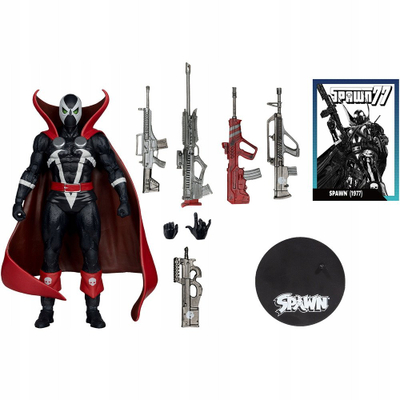 Фигура за акција McFarlane Spawn со стрип, 7\", повеќебојна