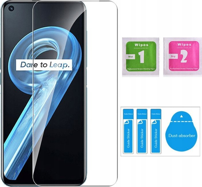 Mbrojtës ekrani xham Realme 9i, 0.3mm, fortësi 9H, transparent