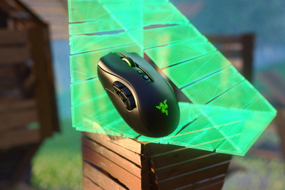 Maus Razer Naga Pro, Gaming, RF Wireless, i zi