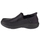 Këpucë burra Skechers Slip-Ins Parson Oswin 204866, lëkurë natyrale, të zeza