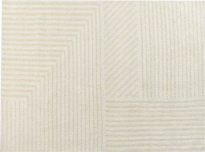 Tapet Beliani ABEGUM, 300x400 cm, lesh poliester, bezhë krem