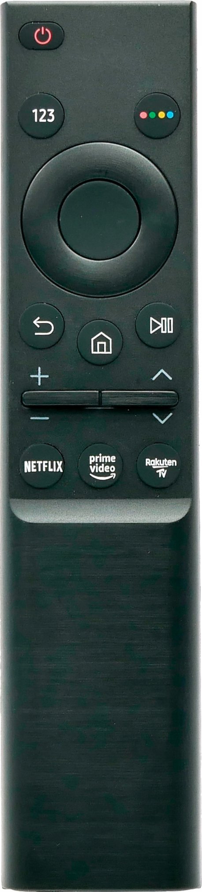 Pilot TV Samsung BN59-01358C, zëvendësues Smart, me butona Netflix Prime Video Rakuten, ngjyrë e zezë