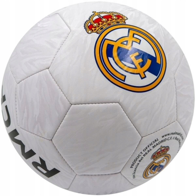 Top futbolli Real Madrid Official Licensed 4000229, madhësia 5, i bardhë