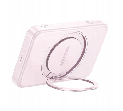 Karikues portativ Baseus, 5000mAh, magnetik, wireless 15W, i zi