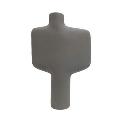 Dekor tavoline qeramike seri Arken 22x8x34,5Hcm (HM4622.03), gri