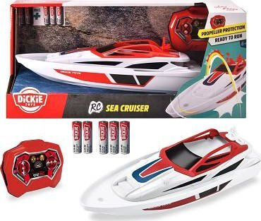 Varkë me telekomandë Dickie Sea Cruiser, 34 cm, 2.4 GHz, shumëngjyrëshe