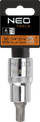 Bit çelësi Neo 1/2'' Torx T20, 55mm, ngjyrë argjendi