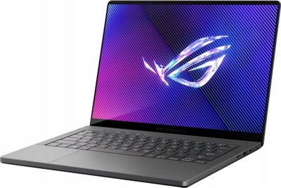 Laptop gaming ASUS ROG Zephyrus G14 GA403UI, 14" OLED 120Hz, Ryzen 9, RTX 4070, gri