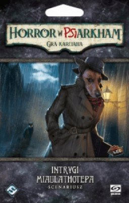 Lojë me letra Fantasy Flight Arkham Horror, Horror in Psiarkham Intrigues of Miaulathotep, skenar shtesë, anglisht