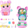 Сет за игра Polly Pocket Tea Party Bunny Compact, мини кукла, додатоци, повеќебоен