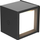 Dritë muri LED Newgarden Box 8, 7.5x7.5cm, e zezë