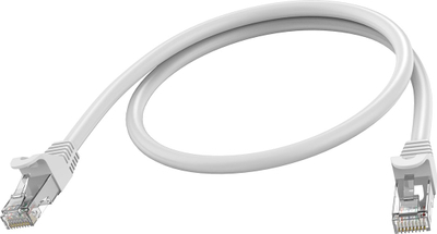 Kabllo rrjeti Vision, CAT 6a STP, 0.5 m, e bardhë