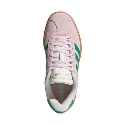 Atlete për goca Adidas VL Court Bold W JP6916, lëkurë zamuësh, taban gome