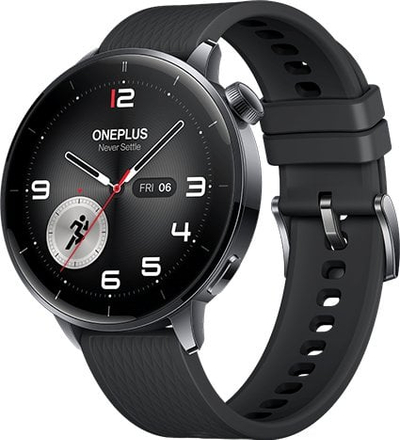 Ora e zgjuar OnePlus Watch 3, 43mm, ekran 1.32" AMOLED, e zezë