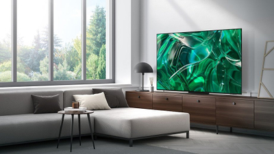 TV Samsung Series 9 GQ55S90CAT, 55", 4K OLED, i zi