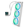 Ftohës uji për procesor ASUS Prime LC 360 ARGB White Edition, 360mm, 3x 120mm, i bardhë
