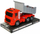 Kamion lodër për fëmijë Work Truck, dump truck, plastik, i kuq