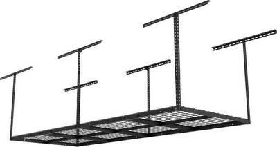 Рафтов тавански Ergosolid Strong Garage SG38B, капацитет 250kg, челик, црн