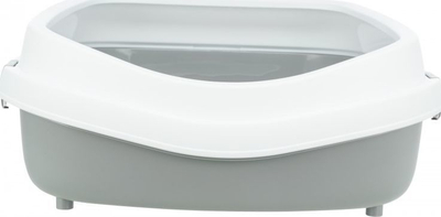 Trixie Primo XXL Отворена кутија за мачки со раб, Grey/White