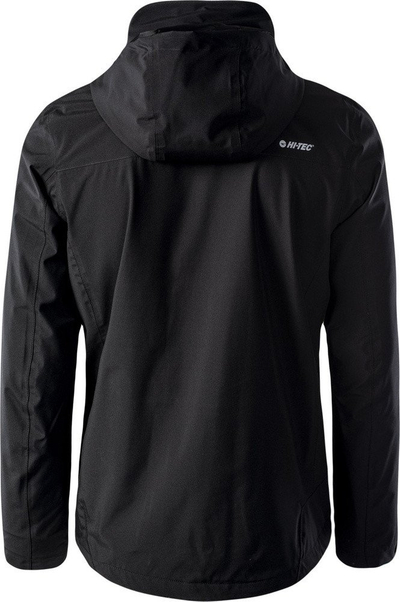 Xhaketë burra Hi-Tec Oscar, softshell, me kapuç, e zezë