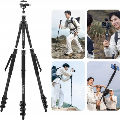Tripod Ulanzi TT35, 145cm, fiber karboni, me ball head