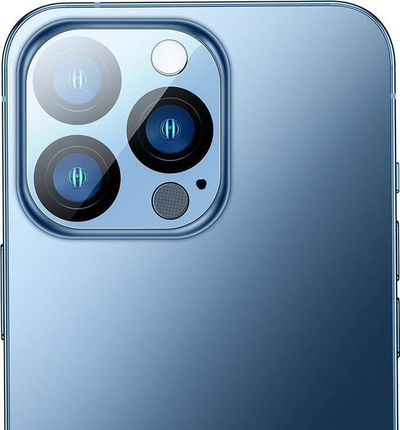 Mbrojtëse kamere Baseus për iPhone 14 Pro 14 Pro Max, xham i kalitur 0.3mm, set 2 copë, transparente