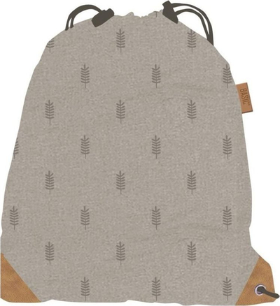 Çantë shpine Basic Herringbone, 33x43cm, poliestër, bezhë