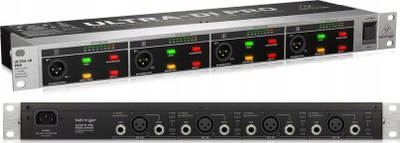 DI box Behringer ULTRA DI PRO DI4000, 4 kanale, aktiv, i zi